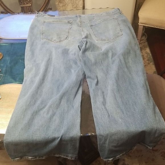 Wild Fable High Rise Distressed Baggy Jeans NWT Plus Sz. 26" X 31.5" Inseam - Picture 12 of 12
